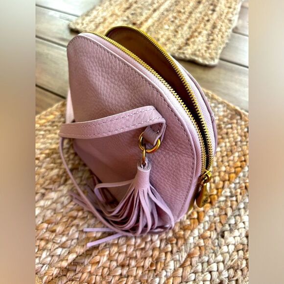 HOBO Elegant Women's CROSSBODY light purple buttery leather bag! Brand new! NWOT - Picture 8 of 15
